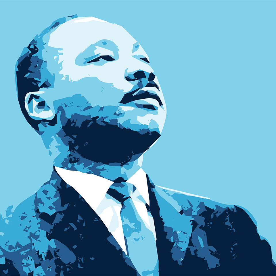 Illustration of Martin Luther King