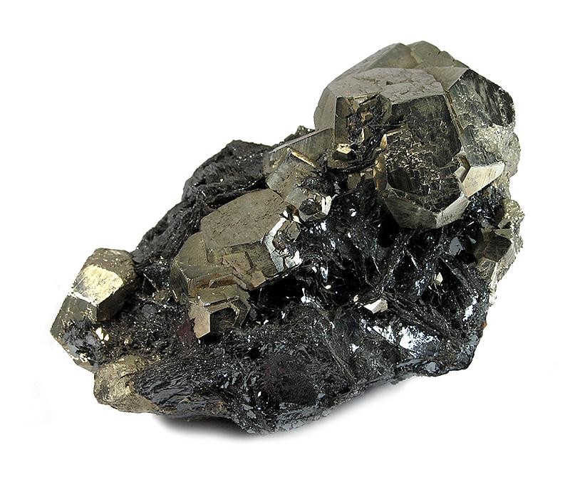 A hematite crystal