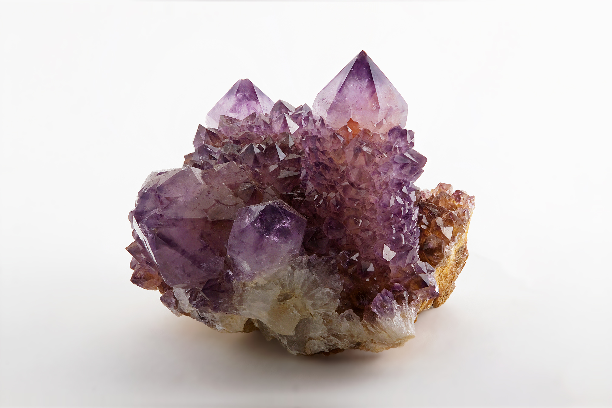 An amethyst crystal