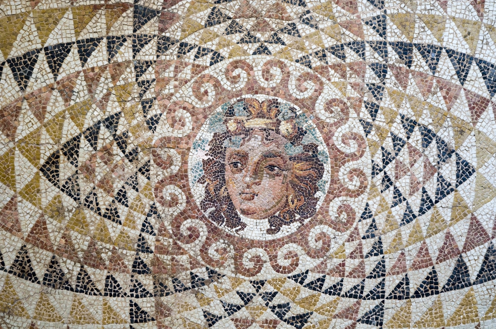 A mosaic of Dionysus