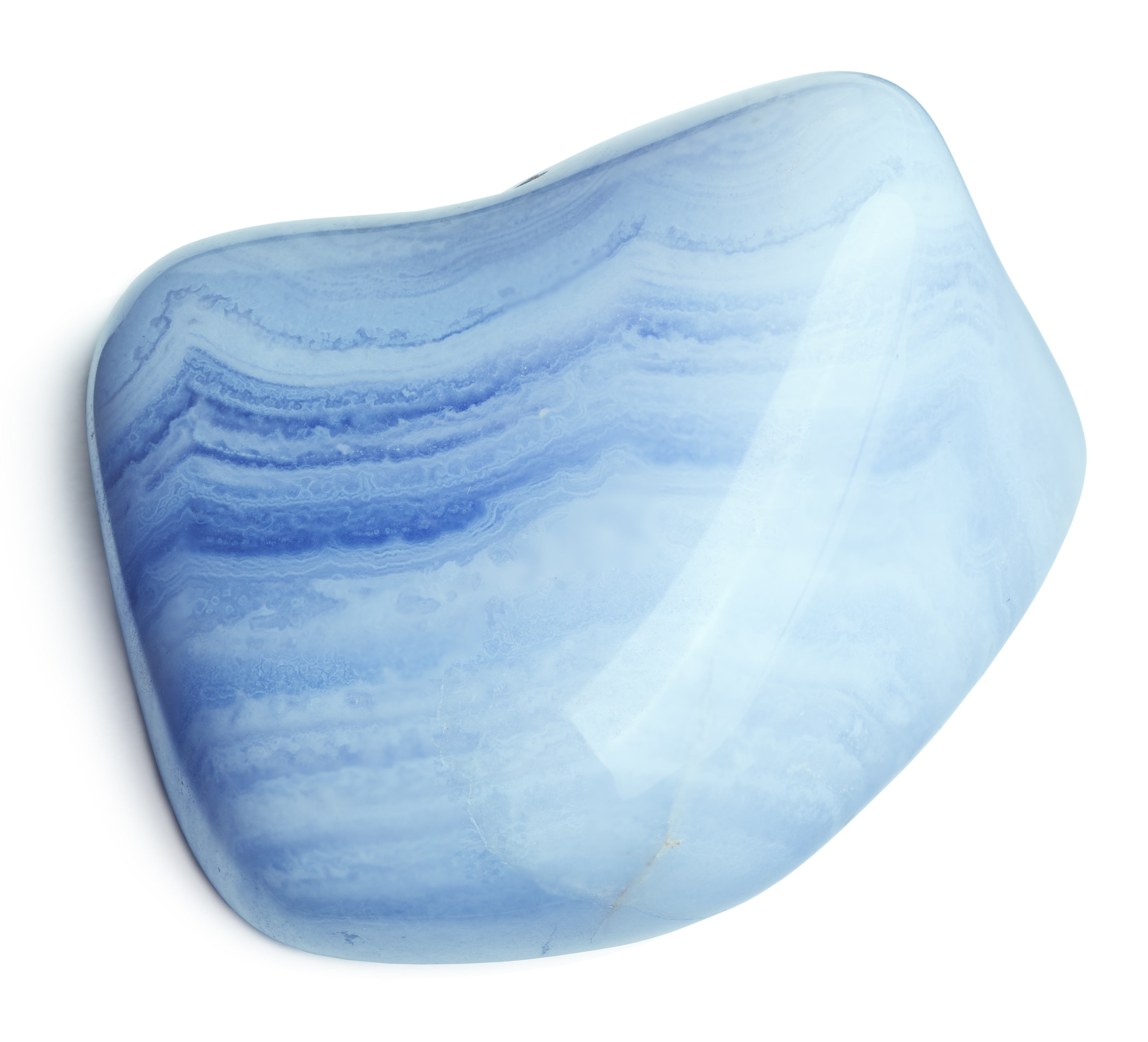 An image of blue chalcedony