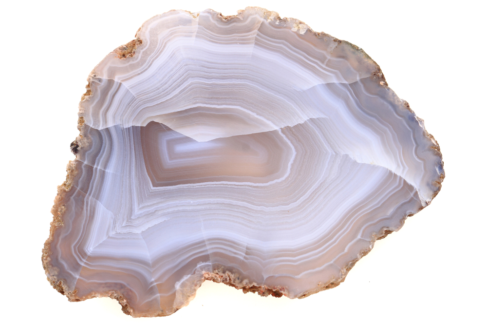 A piece of White Agate