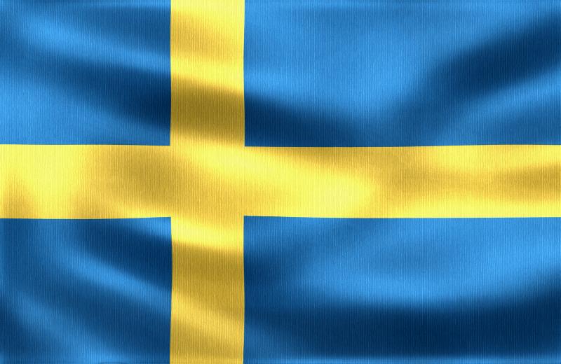 Sweden flag.