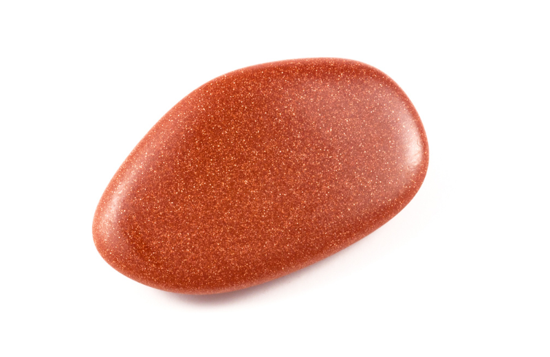 red goldstone crystal