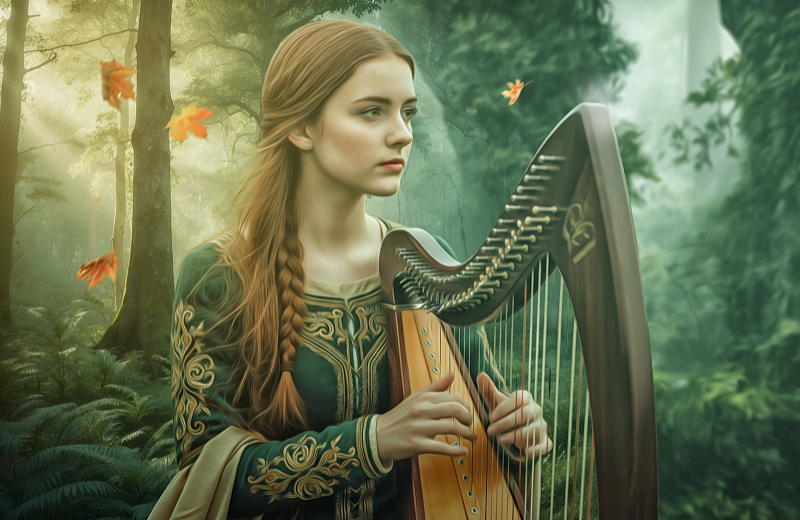 Harp Symbolism in Different Cultures
