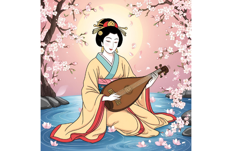 Benzaiten: The Goddess of Music and Knowledge