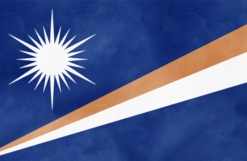 Marshall Islands flag