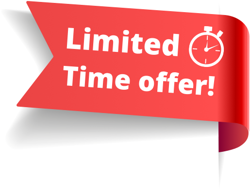 Limited Time Offer ribbon